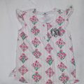 BLOOPER CLOTHING: Monogrammed Ruffle Pajama Top