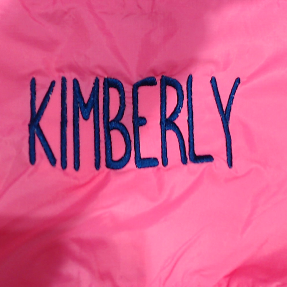 BLOOPER KIDS: Monogrammed Kids Lightweight Rain Jacket