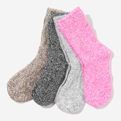 kids duck boot socks packs in black & pink