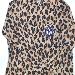 BLOOPER CLOTHING: Monogrammed Long Sleeve Shirt