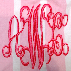 BLOOPER CLOTHING: Monogrammed Ruffle Top