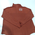 BLOOPER CLOTHING: Monogrammed Waffle Knit Pullover