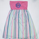 BLOOPER SWIM: Monogrammed Beach Cover Up