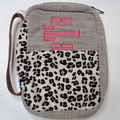 BLOOPER ACCESSORY: Monogrammed Leopard Bible Carrier