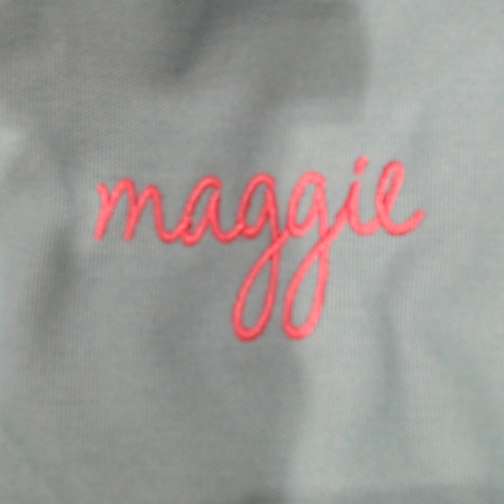 BLOOPER BAG: Monogrammed Anywhere Tote Bag
