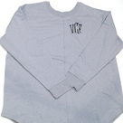 BLOOPER CLOTHING: Monogrammed Open Back Sweatshirt