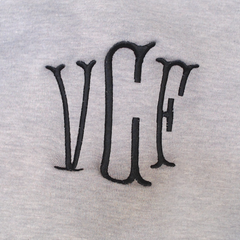 BLOOPER CLOTHING: Monogrammed Open Back Sweatshirt