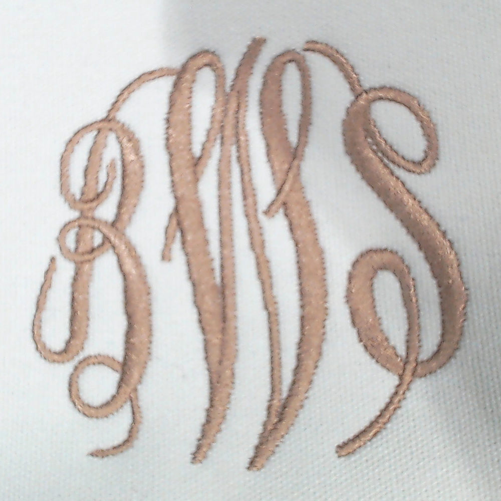 BLOOPER BAG: Monogrammed Tote Bag