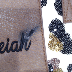 BLOOPER BAG: Monogrammed Leopard Tote Bag