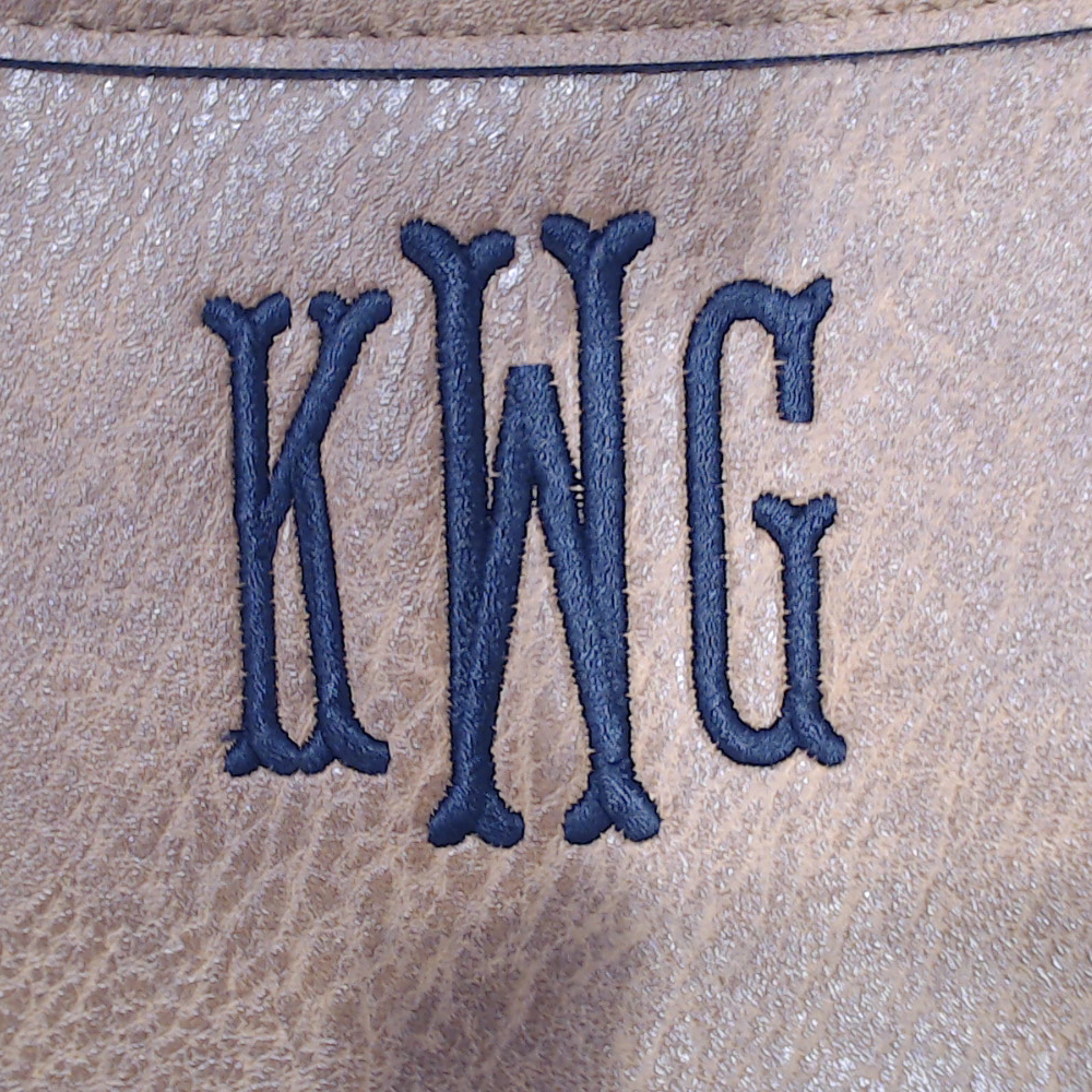 BLOOPER KIDS: Monogrammed Kids Saddlebag