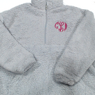 BLOOPER CLOTHING: Monogrammed Sherpa Pullover