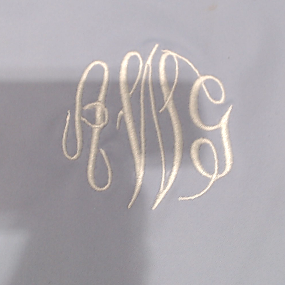 BLOOPER KIDS: Monogrammed Girls Scallop Dress