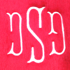 BLOOPER ACCESSORY: Monogrammed Oversized Scarf