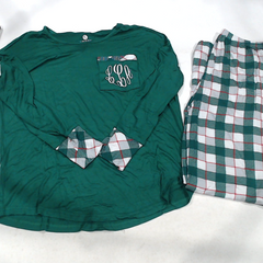 BLOOPER CLOTHING: Monogrammed Pajama Set
