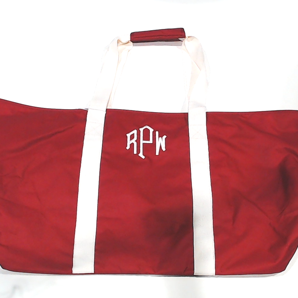 BLOOPER BAG: Monogrammed Extra Large Tote Bag