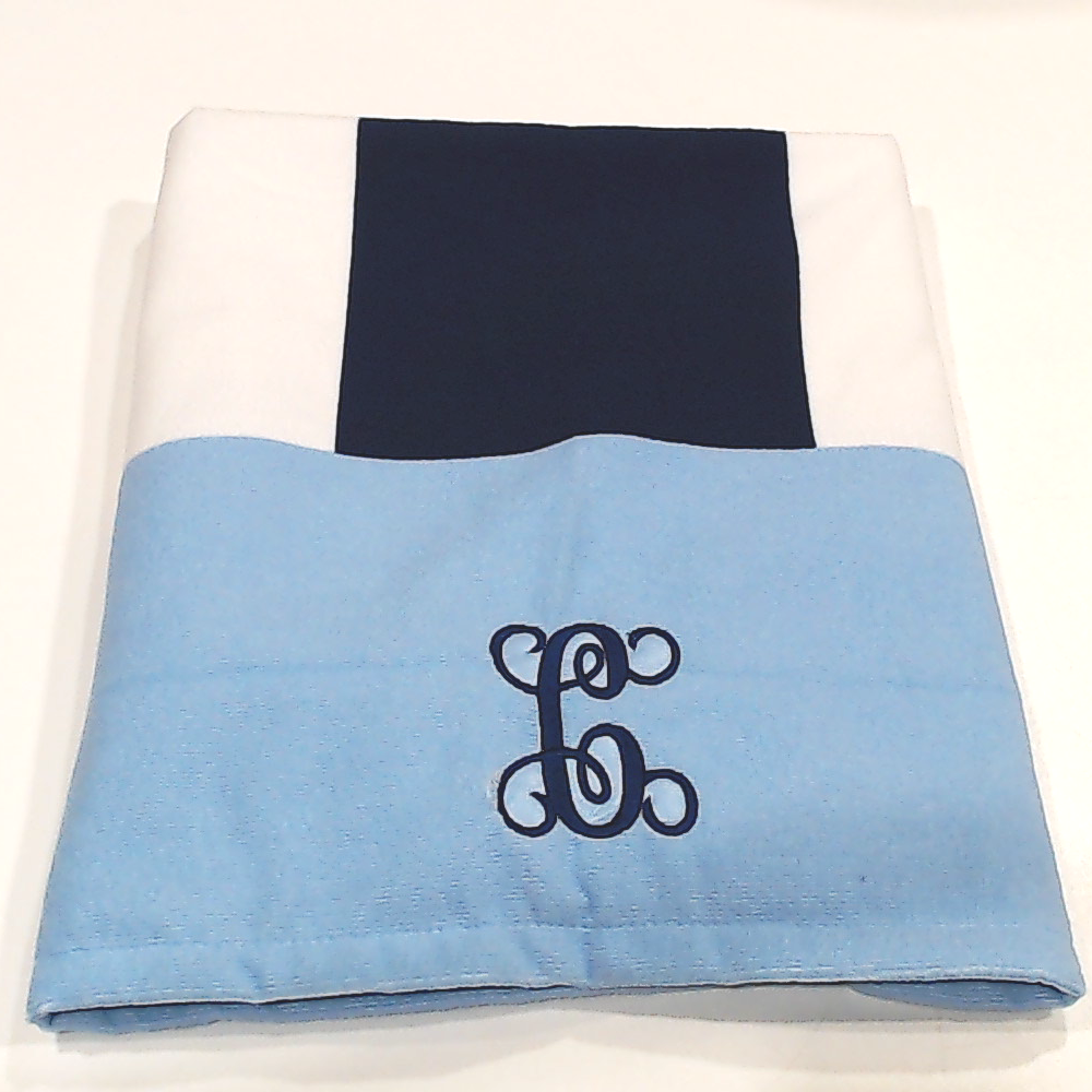 BLOOPER SWIM: Monogrammed Beach Towel