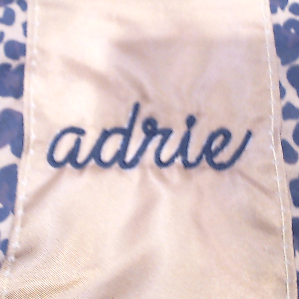 BLOOPER BAG: Monogrammed Tech Pouch Organizer