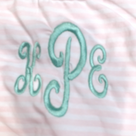 BLOOPER KIDS: Monogrammed Kids Ruffle Dress