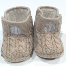 BLOOPER KIDS: Monogrammed Baby Booties