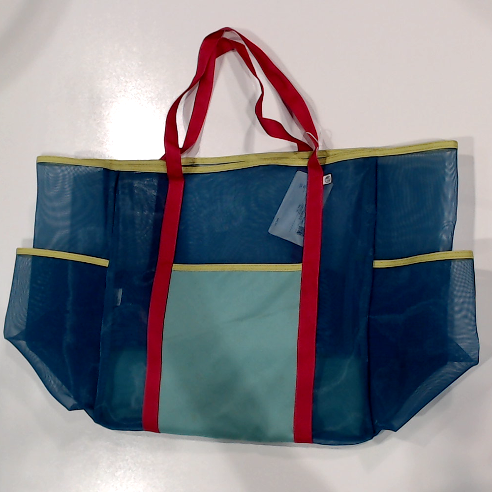 BLOOPER BAG: Monogrammed Mesh Tote