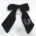 BLOOPER ACCESSORY: Monogrammed Velvet Bow