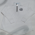 BLOOPER CLOTHING: Monogrammed Quarter Zip Sweatshirt