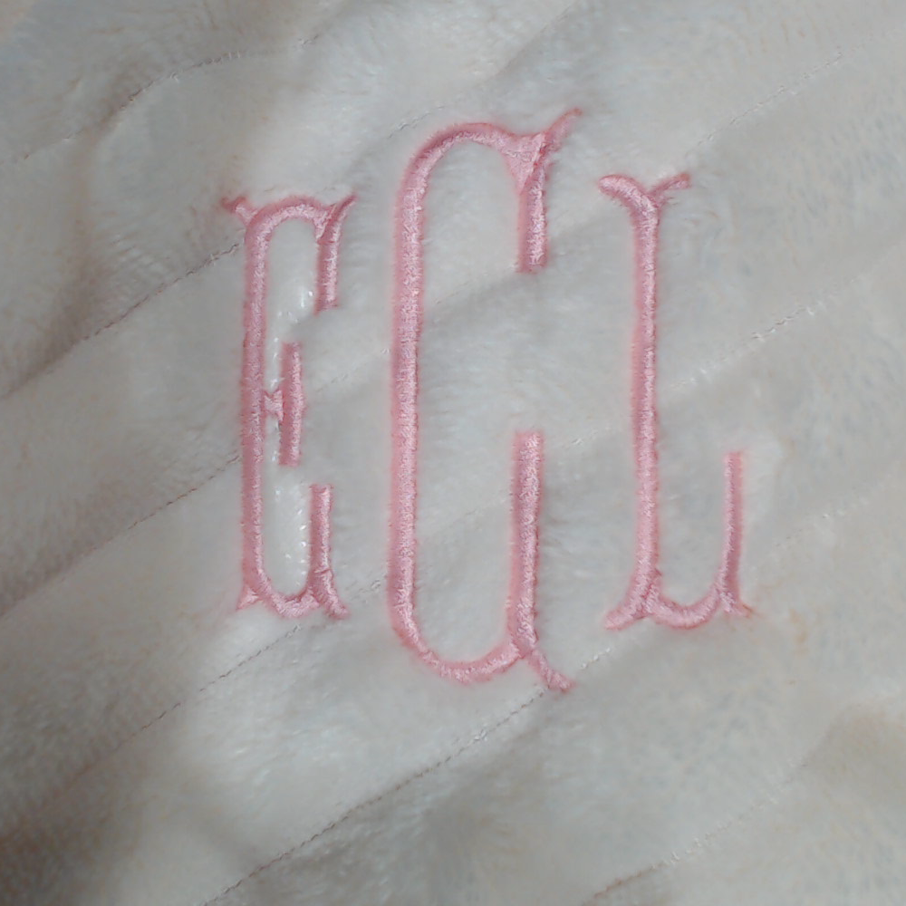 BLOOPER CLOTHING: Monogrammed Plush Robe