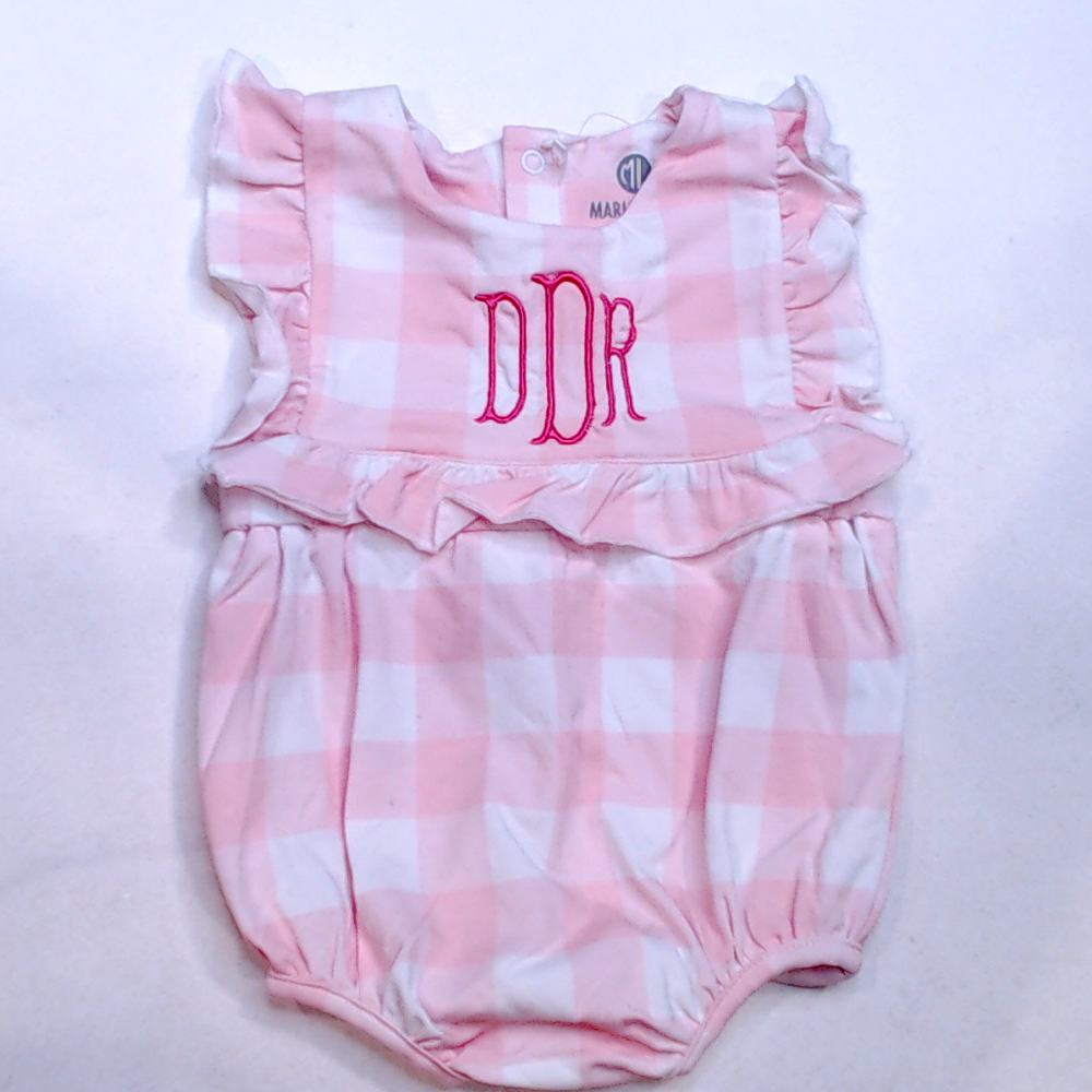 BLOOPER KIDS: Monogrammed Baby Soft Jersey Bubble