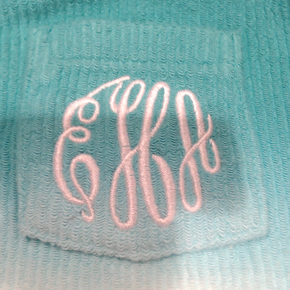 BLOOPER KIDS: Monogrammed Kids Corded Sweatshirt