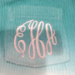 BLOOPER KIDS: Monogrammed Kids Corded Sweatshirt
