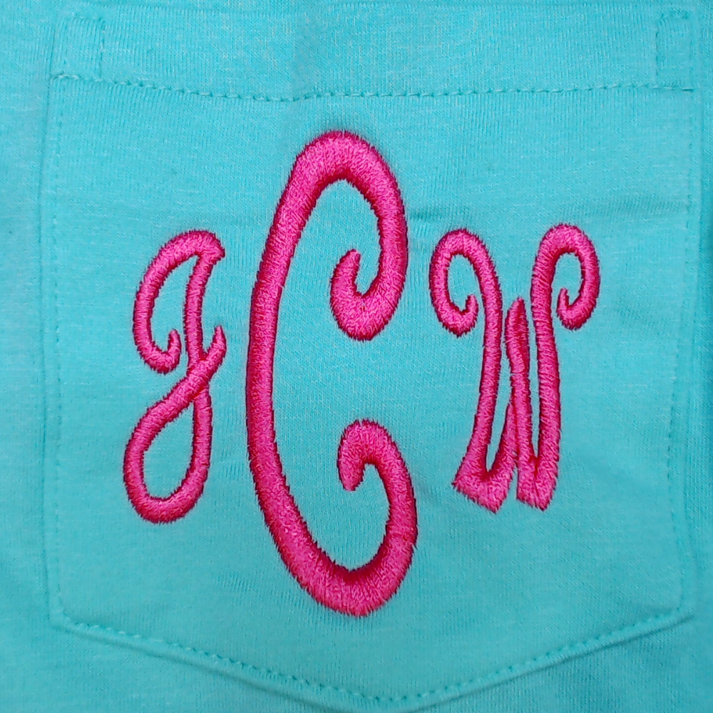 BLOOPER CLOTHING: Monogrammed Long Sleeve Shirt