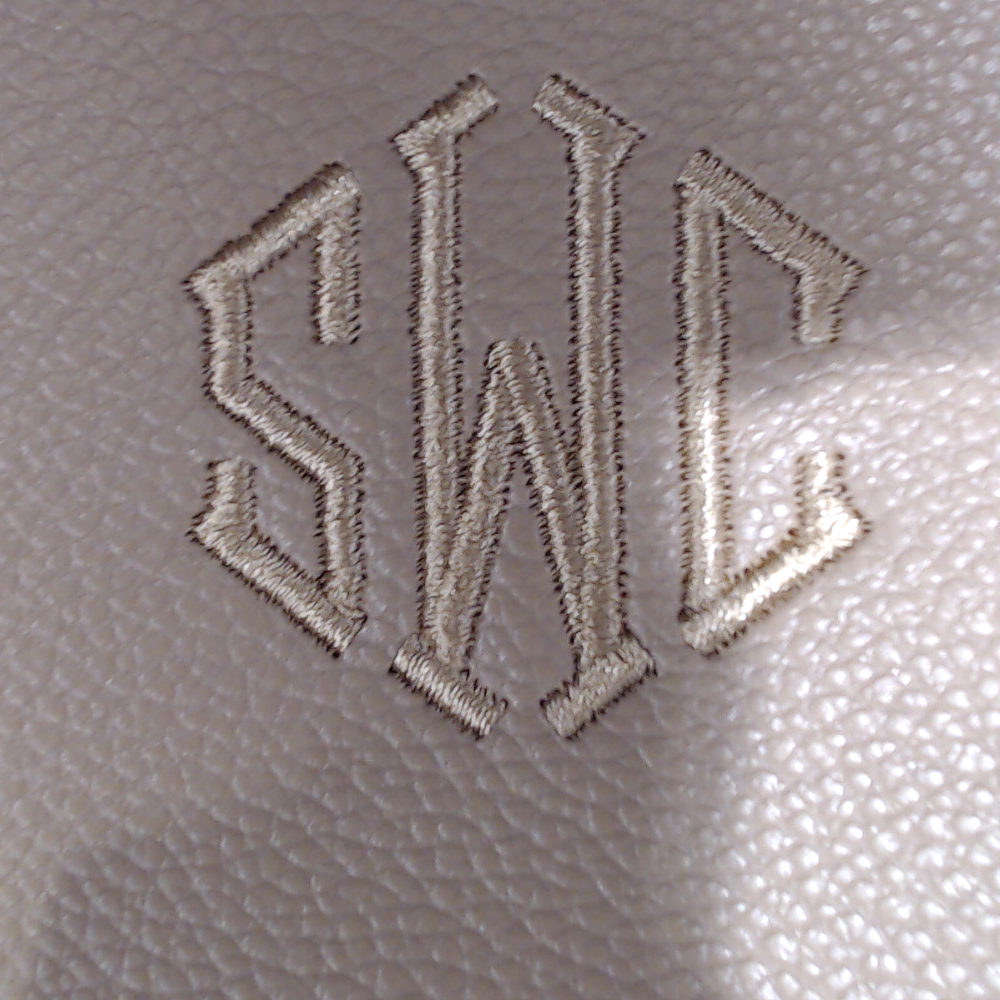 BLOOPER BAG: Monogrammed Saddlebag