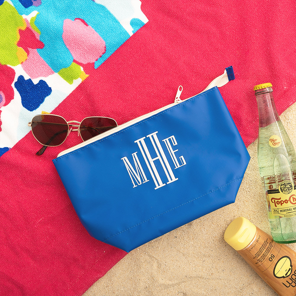 Personalized Splash Proof Zip Pouch | Marleylilly