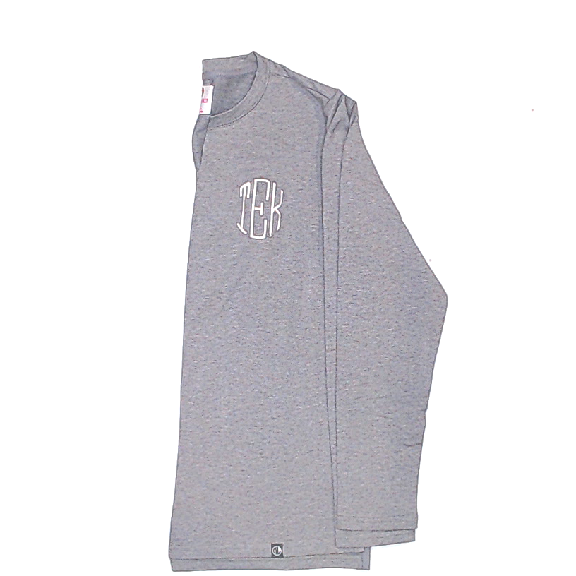 BLOOPER CLOTHING: Monogrammed V Neck Sweatshirt