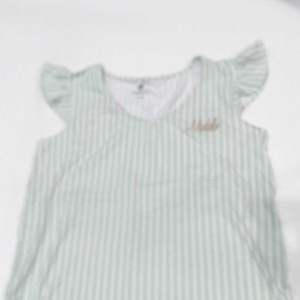 BLOOPER CLOTHING: Monogrammed Ruffle Pajamas