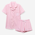 Monogrammed Classic Sleep Set in Light Pink