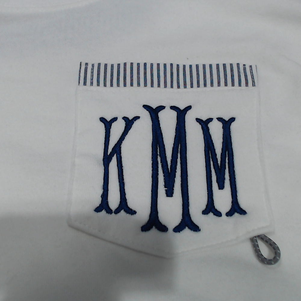 BLOOPER KIDS: Monogrammed Kids Long Sleeve Shirt