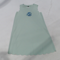 BLOOPER KIDS: Monogrammed Girls Scallop Dress
