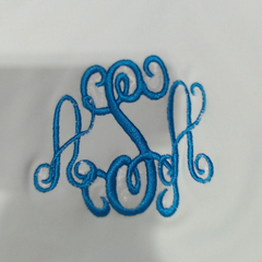 BLOOPER KIDS: Monogrammed Girls Scallop Dress