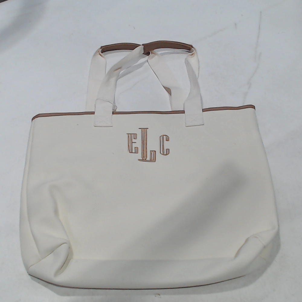 BLOOPER BAG: Monogrammed Tote Bag