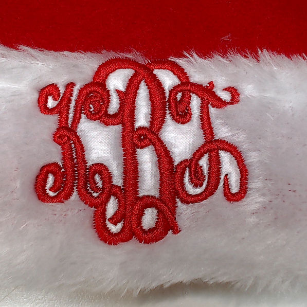 BLOOPER ACCESSORY: Personalized Santa Hat