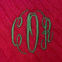 BLOOPER CLOTHING: Monogrammed Poncho