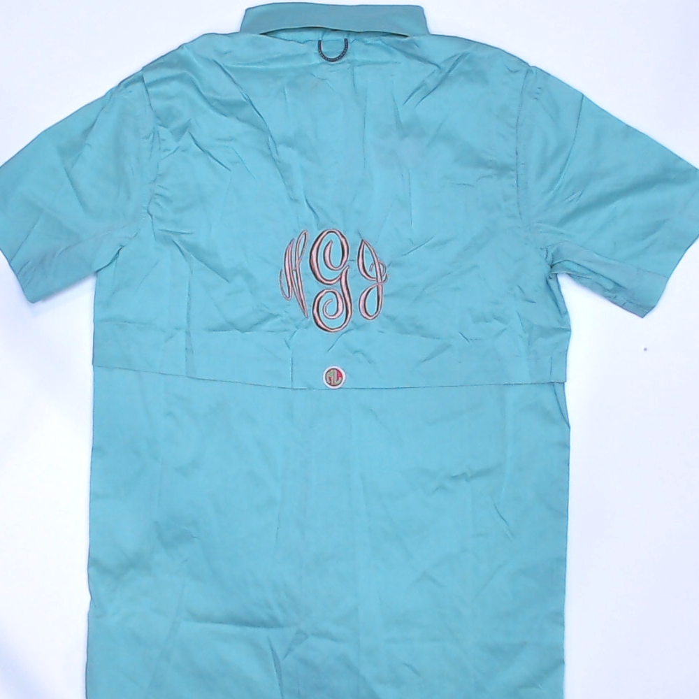 BLOOPER CLOTHING: Monogrammed Fishing Shirt