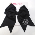 BLOOPER KIDS: Monogrammed Girls Hair Bow