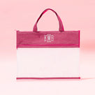 Personalized Toy Storage Bag | Pink