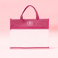 Personalized Toy Storage Bag | Pink