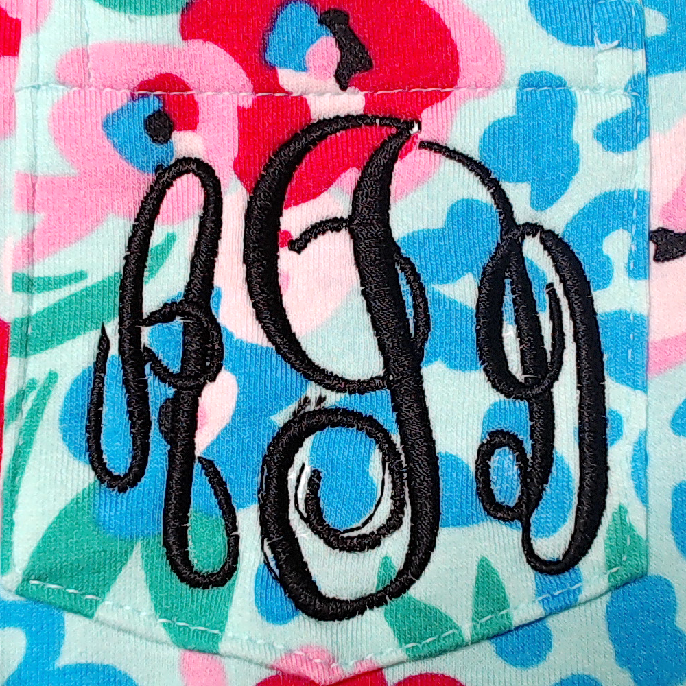BLOOPER KIDS: Monogrammed Kids T-Shirt Dress