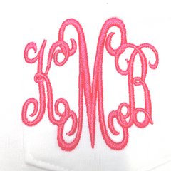 BLOOPER KIDS: Monogrammed Kids Short Sleeve Shirt