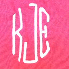 BLOOPER KIDS: Monogrammed Baby Short Sleeve Bodysuit