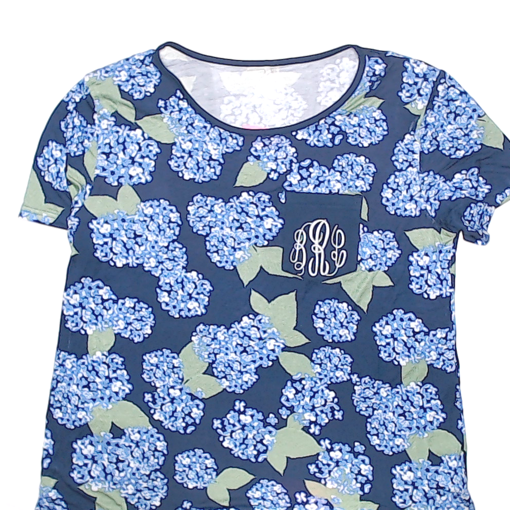 BLOOPER CLOTHING: Monogrammed Pajama TOP
